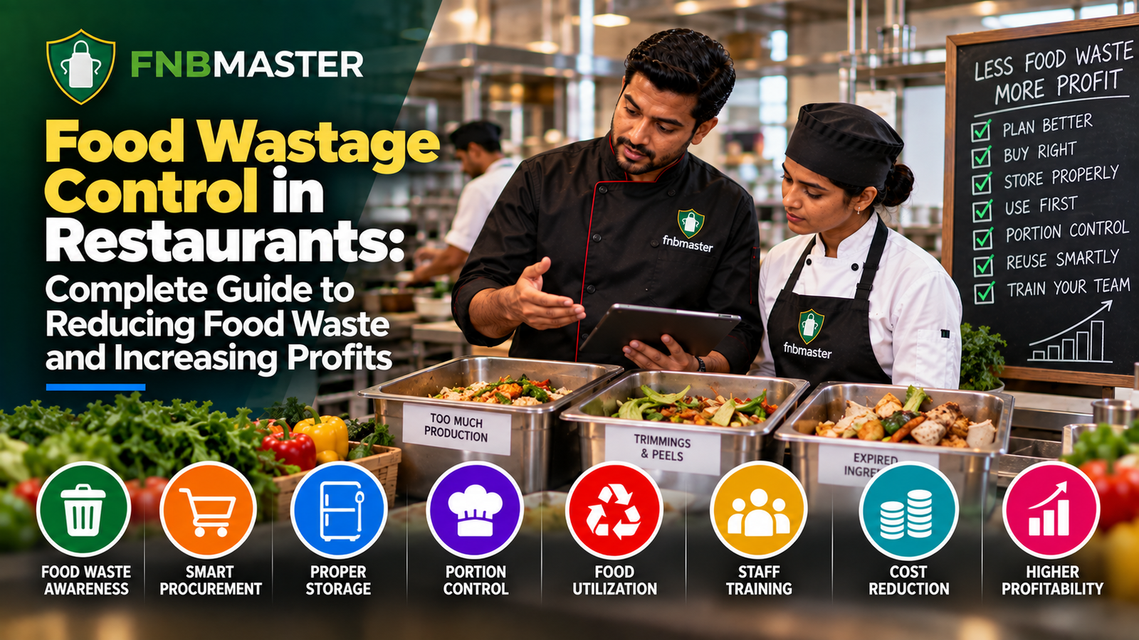Food Wastage Control in Restaurants: Complete Guide to Reducing Food Waste and Increasing Profits